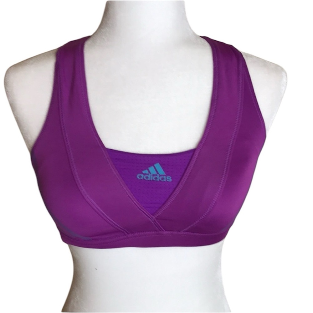 Adidas Crossback Supernova Sports Bra Sz S